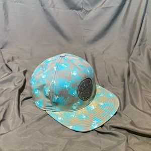 Ripcurl Teal and Grey Snapback Hat